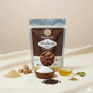 CHCOLATE THEKUA (WHOLE WHEAT COOKIES) (450 GRM)
