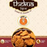 BASUJI Thekua 250g | Traditional Bihari Sweet Cookies Biscuit