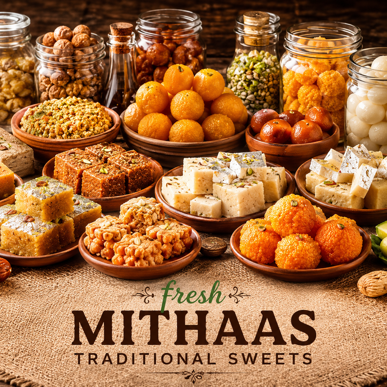 Mithaas(Traditional Sweets)